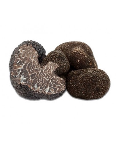 Truffes noires fraîches d'hiver Brumale B-qualité image