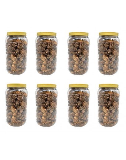 Morilles sauvages séchées 300g en paquet de 8 pots photo